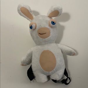 Rabbids Invasion Plush School Kids Backpack